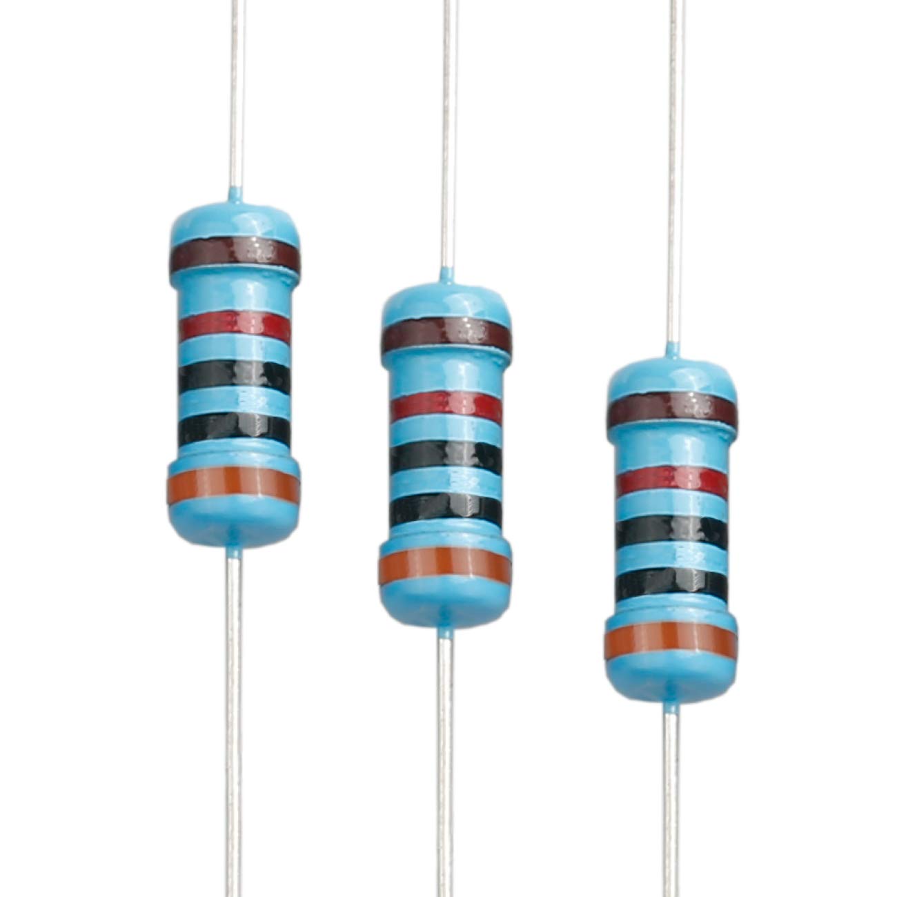 1 Watt ±1 Tolerance Metal Film Fixed Resistor Multiple Values of