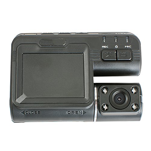 Denshine 1080P Full HD Dual lente coche DVR Dashboard Cam Vehículo Cámara Grabadora de vídeo G-sensor Monitor