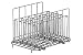 LIPAVI Sous Vide Rack - Model L15 - Marine Quality 316L Stainless Steel - Square 10.8 x 8 Inch - Adjustable, Collapsible, Ensures even and Quick warming - Fits LIPAVI C15 Container primary