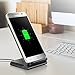 Fast Wireless Charger - MixcTech Stand Wireless Charger Universal for Samsung Galaxy S8 Plus S8 Galaxy S7/S7 Edge, Note 5, S6 Edge Plus and Other Qi-Enabled Devices