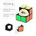 2x2 Cube, VFunix Eco-Friendly Plastics and Vivid Colors 2x2 Puzzle Cube, Stickered Edition