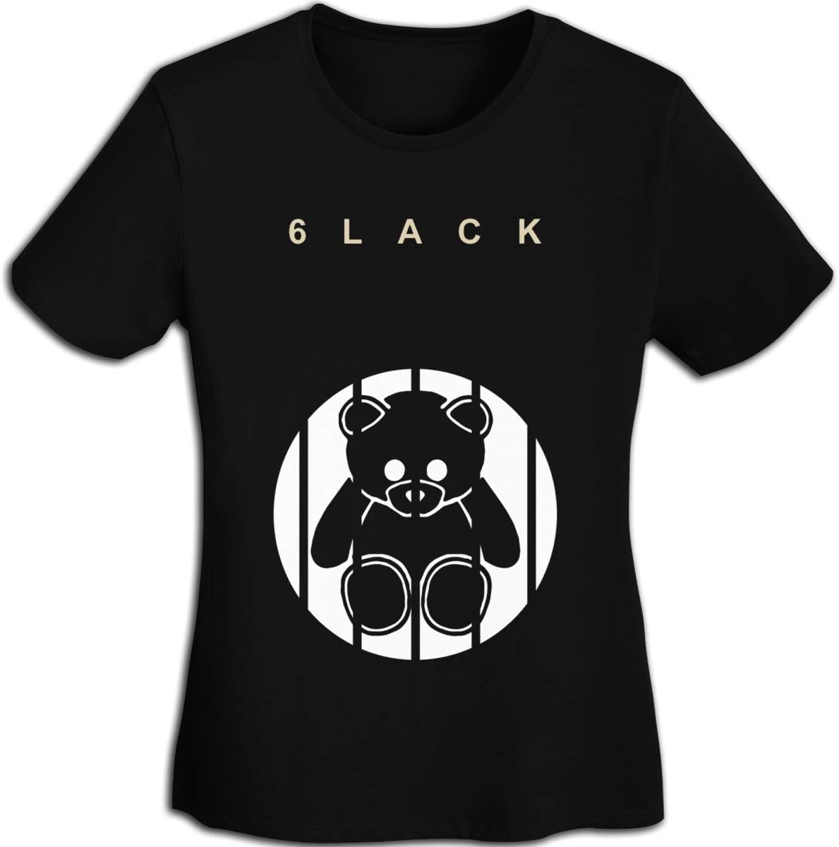 SkyeDana 6LACK Summer Classic Women's T-Shirt Fashion Women's Short-Sleeved Shirt