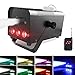 Theefun Halloween Fog Machine with Lights - 6 Stage LED Lights with 7 Colors & Strobe Effect for Party Wedding Holiday, Portable Wireless Remote Control Smoke Machine