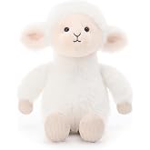 Apricot Lamb Diligent Lamb Sheep Soft Stuffed Animals Plush Toys 7.5''