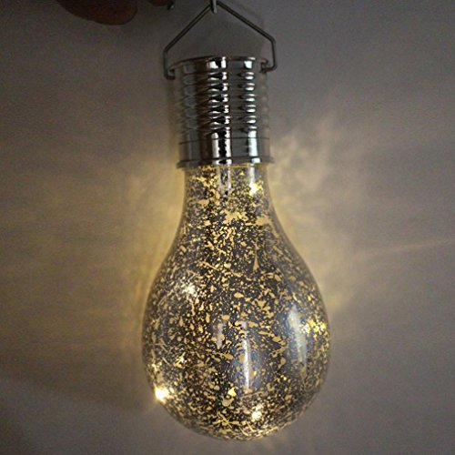 image for LiPing LED Waterproof Solar Rotatable Outdoor Garden Camping Hanging S