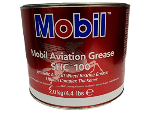 Mobil - SHC 100 Synthetic Aviation Grease, 4.4lb SHC100AVI4-4L