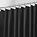 mDesign Waffle Knit Shower Curtain - Long Cotton Blend Bathroom Shower Curtain - Spa Quality, Luxury, Solid Color Cloth Shower Curtains for Bathroom - Hyde Collection, 72