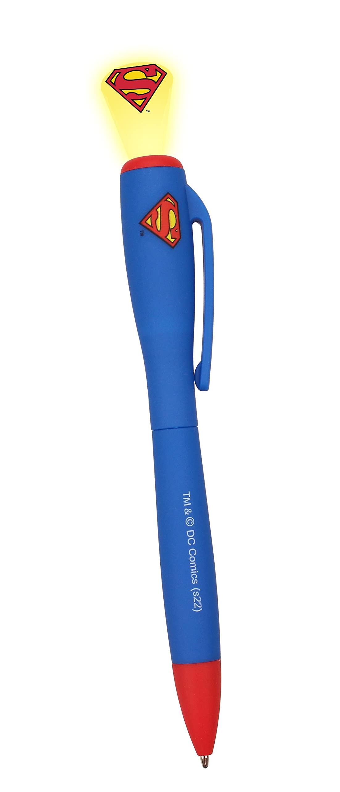 SD Toys - Stylo DC Universe - Superman Logo Lumineux - 8436546891819