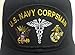 USNAVYSUBVET Corpsman Hat Navy Marine Corps FMF Black w/Free Sticker