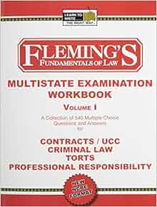 Multistate Bar Exam Volume 1 Contracts Ucc Criminal Law