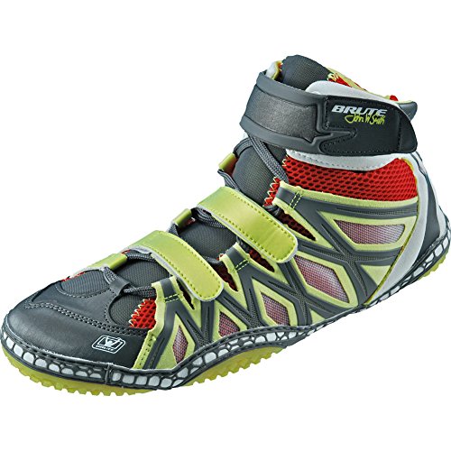 Brute JS25 Sun/Red/Silver Wrestling Shoes - 11.5 - Thumbnail 2