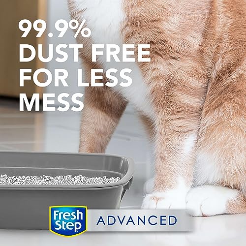 Fresh Step Lightweight Clumping Cat Litter, Advanced, Unscented, Extra
