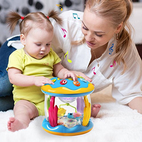 HOMOFY Baby Toys Ocean Park Rotating Projector,Various Pacify Music