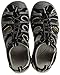 KEEN Women's Whisper Closed Toe Sport Sandals, Black/Neutral Gray, 9.5