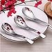 CocoKool Soup Spoons, Premium Stainless Steel Japanese Soup Spoon, Widely-Used Metal Soup Spoons, Durable Stainless Soup Spoons, Thick Heavy-Weight Ramen Spoon with Modern Look, Set of 6 (Silver)