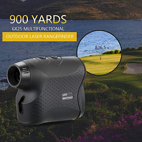image for Godyluck 600M / 900M Golf Laser Rangefinder Laser Distance Meter Speed