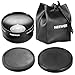 Neewer 58mm 0.45x Wide Angle Lens Macro with Lens Bag for Select Canon Camera Models