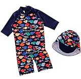 Kids Baby Boys Girl One-Pieces Rash Guard Long