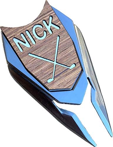 Personalized Wood Golf Ball Marker & Divot Tool – Gifts for Groomsmen, Best Man Gift, Father of The Bride Gift, Men’s Gift, Gift for Dad
