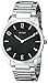 GUESS Men's U10634G1 Black-Dial Silver-Tone Dress Watch
