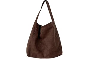 HALEMET Suede Hobo Bags for Women Vintage Tote Bag for Women Retro Shoulder Bag Hobo Purse Everything Handbag Carryall Bag Travel Bag