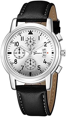 Absolute Cheap!!! But Looks Really Expensive Mens Dress Watch- Fashion Simple Analog Watch Dial Quartz Crocodile Faux Leather