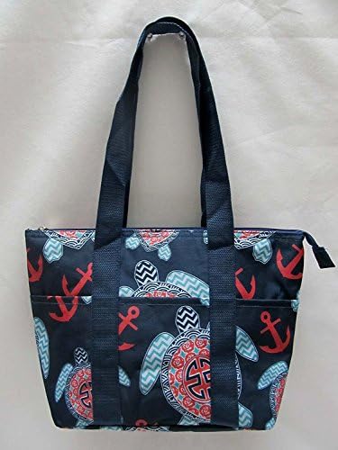 Good Bag Insulated Lunch Bag Portable Carry Storage Lunch Tote Bag - Anchors Turtle