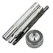 CrazyEve Leathercraft Gunmetal Copper Press Studs Snap Fasteners Poppers Sewing Clothing Snaps Button 40 pcs with Fixing Tool (831(15mm))