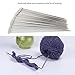 PIXNOR Knitting Needles 11 Pairs - Stainless Steel, Straight, 14