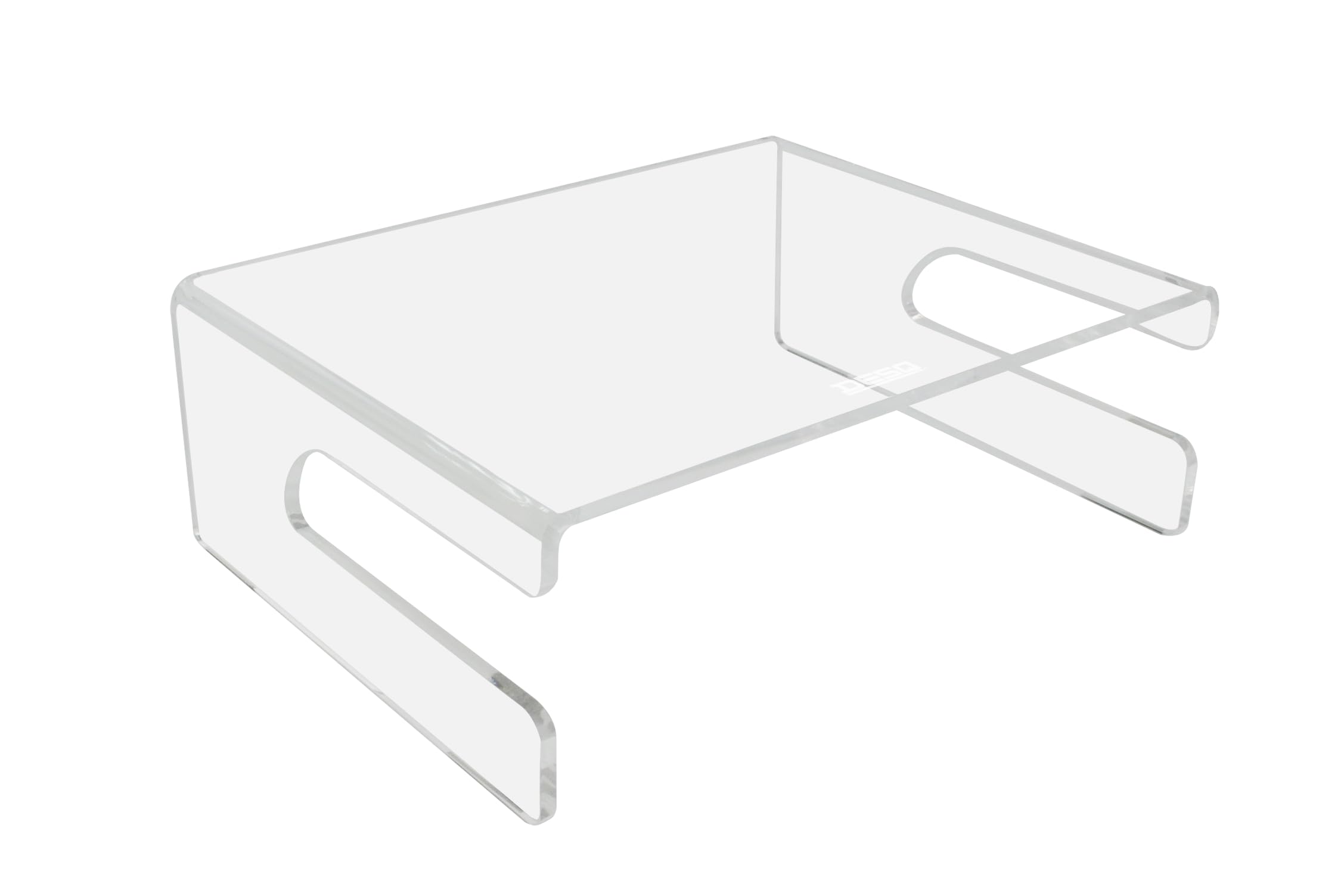 Desq 1537 Monitor Stand Made of high Quality Acrylic, Transparent