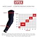 Viper Compression Sleeve Elbow Pads - Hyperflex Padding, TruCore 3-Layer Wicking, Non Slip Inner Bands - Basketball, Football, Volleyball, Hockey, Tennis (Single) (Black, X-Large)