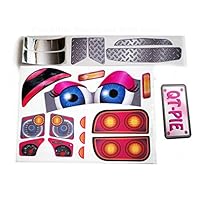 The Toy Restore Replacement Decals fits Little Tikes Cozy Coupe Older Truck with Eyes QT-Pie Pink