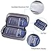 Lekesky Insulin Cooler Travel Case for Diabetic Organizer Insulated Cooling Bag with 2 Ice Packs, Grey