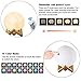 Moon light, Mkstuary Moon Lamp 5.9 inch with 16 colors, 3D Printed Moon Light with 5 Adjustable Brightness Touch Control, Moon Light for Kids Women, USB Rechargeable Decorative Night Light