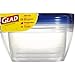 Glad Food Storage Containers - Tall Entree Container - 42 Ounce - 3 Containers (pack of 6)