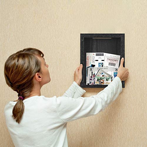 Shadow Box with Slot 8x10 Shadow Box Frame Top Loading Shadow Box