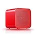 Bluetooth Speakers,ACLUXS Magicbox Portable Wireless Speaker with Enhanced Bass for iPhone, iPad Mini, iPad 4/3/2, iTouch, Nexus, Samsung and other Smart Phones and Mp3 Players,Red