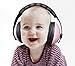 HearTek Small Baby/Kids Earmuffs Hearing Protection Travel Bag - Adjustable Padded Defender Noise Protector/Reduction - Soundproof Ear Muffs Babies Infants Toddlers