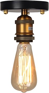 Apliques De Techo Vintage Lampara Del Techo Iluminacion De Techo