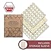 Beeswax Food Wrap - Reusable Beeswax Wrap - Eco Friendly Kitchen Wrap Replacement. Eco Friendly Gifts. 100% Organic Cotton, All Natural Food Grade Wax and Cloth (3)