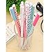 RuiChy 10 Pcs Multi Colors Colorful Gel Ink Pen Cute Korean Cartoon Pin