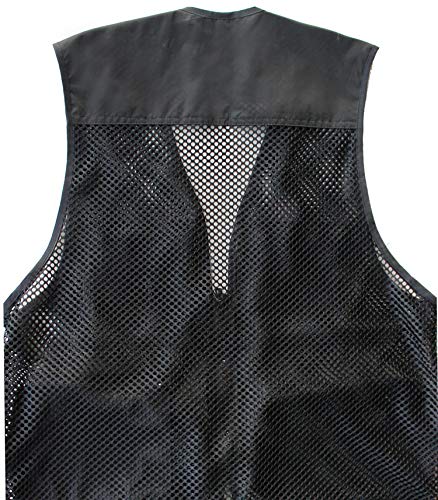 Herren Anglerweste mit Multi-Pocket Reißverschluss für Fotografie Jagd Reisen Outdoor Sport Angeln Camping Jacke Tops… – Bild 5