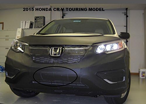 Lebra 2 piece Front End Cover Black - Car Mask Bra - HONDA CR-V CRV 2015 15 Touring Only