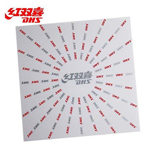 DHS Table Tennis Ping Pong Paddle Rubber Protector Sheet Wish LANDSON