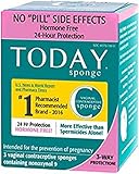 Today Sponge Vaginal Contraceptive Sponges 3 ct (3 Boxes - 9 Sponges Total)