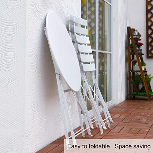 Grand patio Bistro Set 3 Piece Outdoor WeatherResistant Furniture Sets