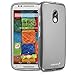 Fosmon DURA-FROST Smooth Durable & Flexible Slim Fit TPU Case Cover for Motorola Moto X (2nd Generation 2014) (Clear)