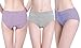 Intimate Portal Women Cotton Fresh Leak Proof Period Panties 3-pk Stripes S
