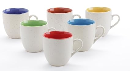 SellnShip Tea or Coffee Cups, 220ml (Set of 6)