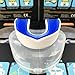 Oral Mart White/Blue Adult Mouth Guard - Premium CUSHION Adult Sports Mouth Guard for Rugby, MMA, Basketball, UFC, Karate, Boxing, Football, Field Hockey, BJJ, Muay Thai,Soccer (with Free Case)